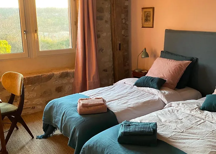 Les Vins De Rouyre - Maison, 4 Pers, Grand Jardin, Bain Nordique * Sainte-Cecile-du-Cayrou